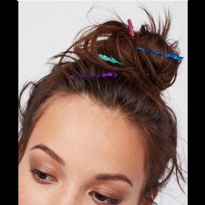 NWT GYMBOREE Single NAVY BLUE Bow Bobby Pin Barrette HAIR ACCESSORIES